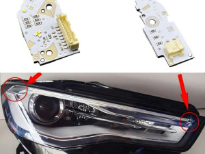 Audi A6 C7 drl modul drl trafo A6 dnevna svjetla led a6 tuba