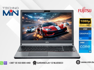 Fujitsu LifeBook E756 15.6" FHD IPS, i5-6200U, 8GB RAM, 256GB SSD
