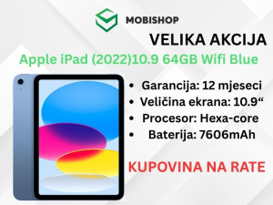 Apple iPad (2022)10.9 64GB Wifi Blue