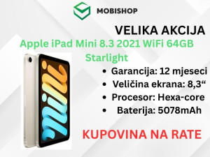 Apple iPad Mini 8.3 2021 WiFi 64GB Starlight