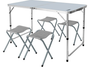 NEO Kamperski set-sklopivi stol+4 stolice 63-159