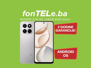 HONOR X7d 4G 128GB 6GB Silver Android *AKCIJA* 2 GOD. GAR.