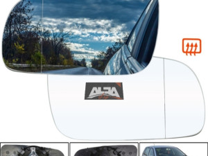 Staklo ogledalo retrovizora Golf 4