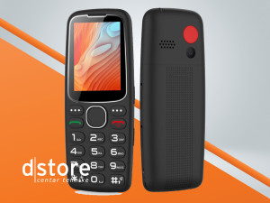 MeanIT Telefon mobilni, 2.4" zaslon, SOS tipka,  dstore
