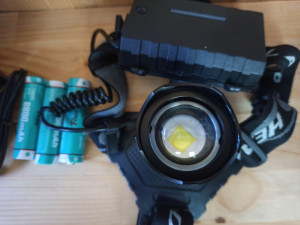 Led baterija Naglavna lampa P70 IPX7 lampa za glavu