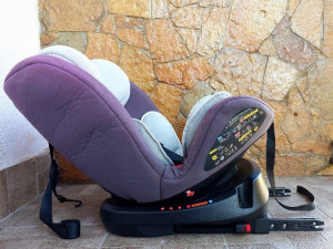 AUTOSJEDALICA ZA DJECU 0--36 KG BROONDO ISOFIX ROTIRAJUCA 360