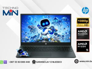 HP 255 G10 B39SXAT 15.6" FHD, Ryzen 5 7530U, 16GB RAM, 512GB SSD