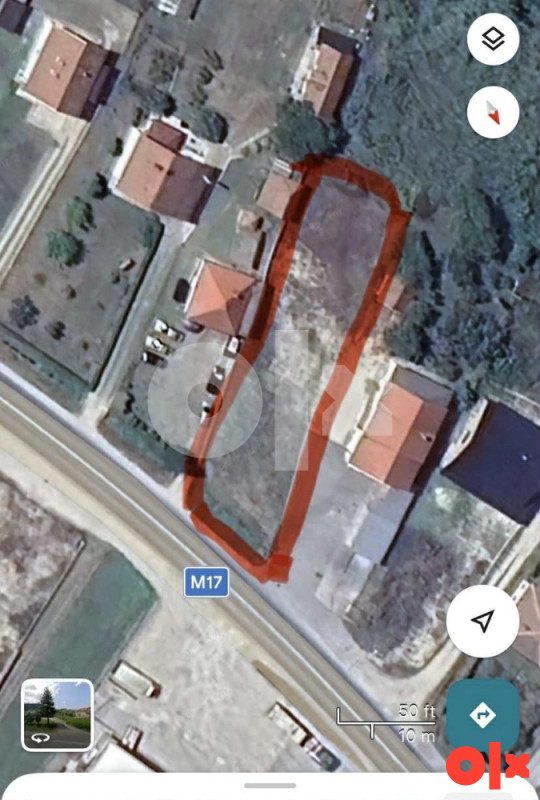 Atraktivno građevinsko zemljište 1150 m uz magistralni put M17