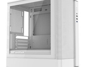 Kućište DarkFlash DB330M MESH Bijelo bez ventilatora