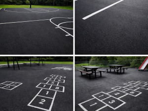 Boja za asfalt / beton CRNA Signakol signacryl Helios 25kg