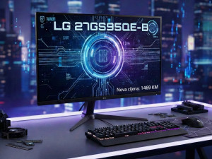 LG monitor Ultragear 27'' 27GS95QE-B OLED QHD 2K 240Hz 0.03ms