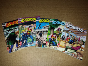 Zagor extra lot 376, 377, 378, 379, 380