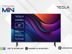 Televizor Tesla 43E655BFS 43" Full HD LED, Google TV (Smart TV)