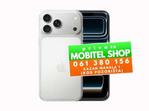 Iphone 17 Pro 256GB 256 GB Silver - NOVO, GARANCIJA