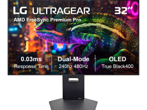 LG 32GX870A-B UltraGear OLED , 4K - 240HZ - 480HZ