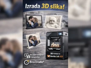 Izrada 3d slika po Vašoj želji