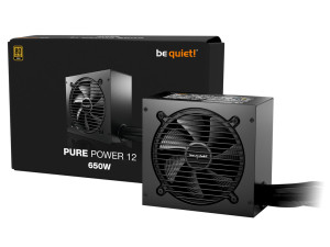 be quiet! Pure Power 12 650w 80 PLUS Gold, ATX 3.1, PCIe 5.1, ...
