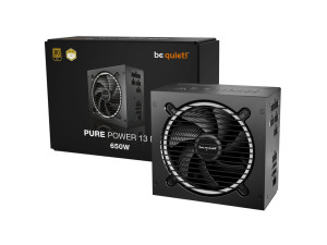 be quiet! Pure Power 650W Gold13M, 80 PLUS, ATX 3.1, PCIe 5.1,...