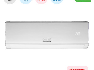 Klima Green Tech 18-ka, 5.1kW, A++, R32, -20C ~ 53C, WiFi, bijela