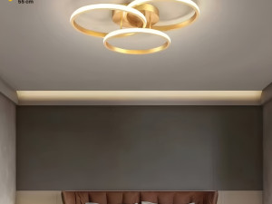 PLAFONJERA SAFELUX TRIO-G - ZLATNA