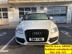 Audi Q5 8R 2,0 TDI Quattro S-Line 2014 DIJELOVI Djelovi