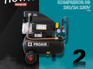 PROAIR KLIPNI KOMPRESOR ZA ZRAK DB 210/24