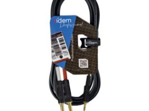 RDM-C43 Aux kabel 2xjack 6,3/jack 3,5mm 3m Ridem