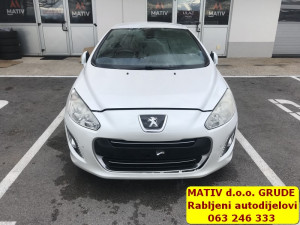 Peugeot 308 CC 2,0 HDi Facelift Cabrio DIJELOVI Djelovi
