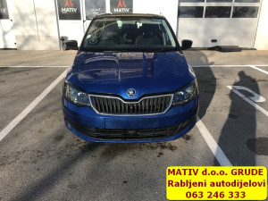 Škoda Fabia 1,0 MPI 2017 DIJELOVI Djelovi