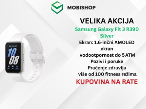 Samsung Galaxy Fit 3 R390 Silver