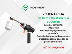 XO CZ013 Car Wash Gun 6000mah