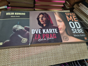 Spasi me od Sebe,  Nikola Đokić + 2 knjige