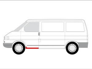 Prag vozila naprijed lijevo VW TRANSPORTER T4 07.90-04.03