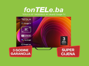 TESLA tv 50" 50E655BUS 4K UltraHD Google TV