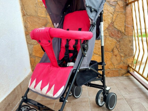 DJECIJA KOLICA Bebe  KISOBRAN  BELA BABY SHARK