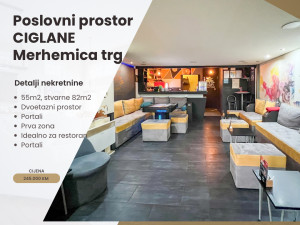 Poslovni prostor Ciglane Merhemića trg lokal