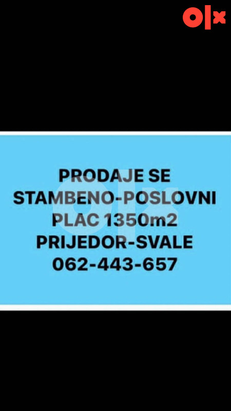 Zemljište Prijedor 1350m2 3
