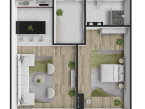 Stan Istočno Sarajevo 38m2 NOVA DOBRINJA