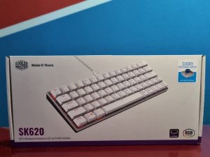 Cooler Master SK620 60% mehanicka gaming tastatura