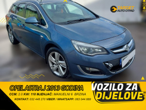 OPEL ASTRA J 2.0 2013 A20DTH MOTOR MJENJAC DIJELOVI