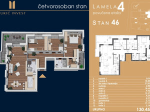 STAN 129m2, GRAD NA DLANU photo 2