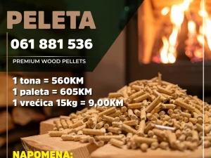 Pelet, pellet, ogrjev