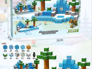 MINECRAFT MAGNETNE KOCKE KOCKICE