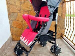 DJECIJA KOLICA Bebe  KISOBRAN  BELA BABY SHARK