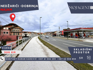 SKLADIŠNI PROTSTOR - NEDŽARIĆI - mojagent.ba