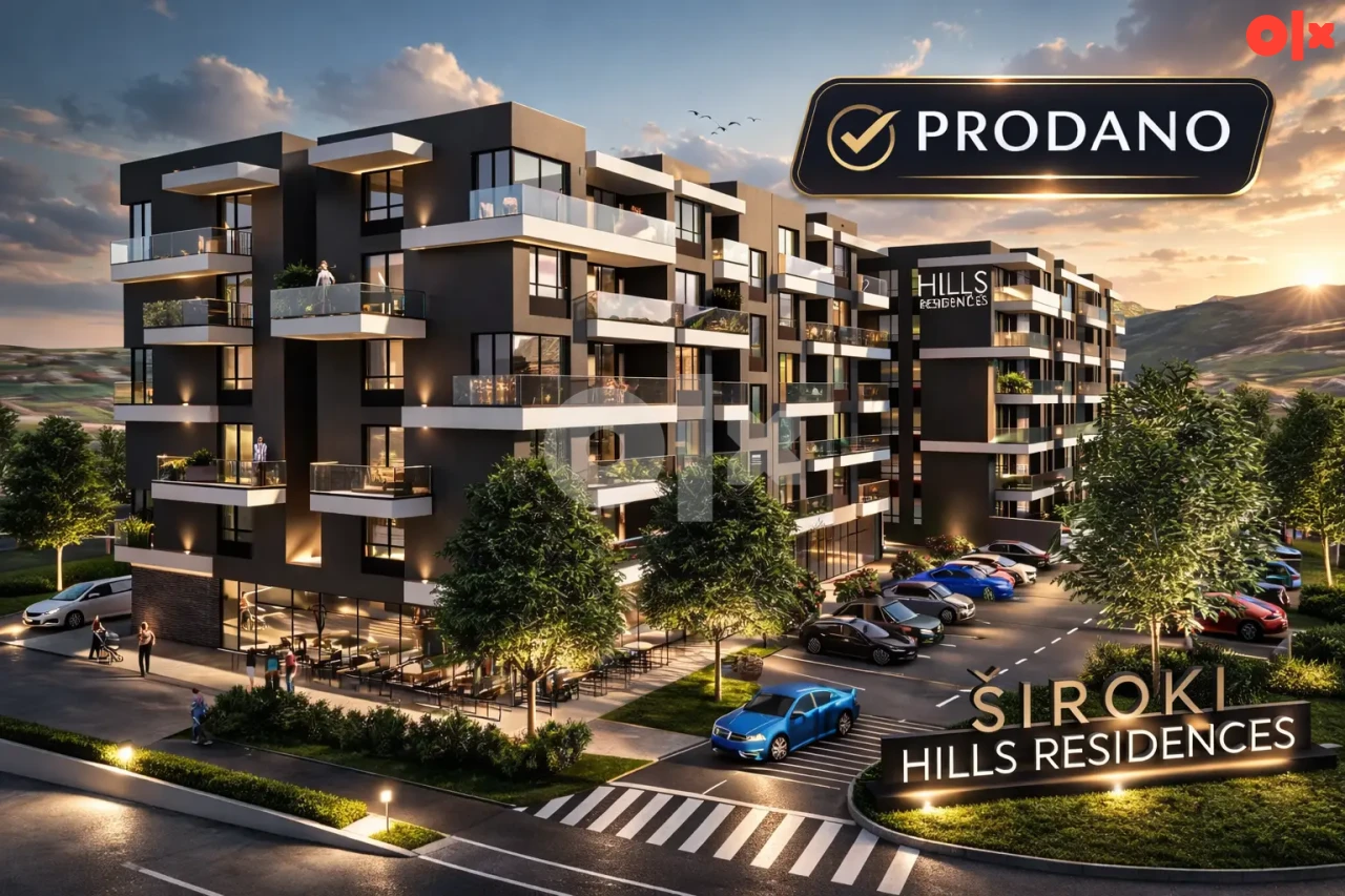 Stan Široki Brijeg 53m2 novogradnja