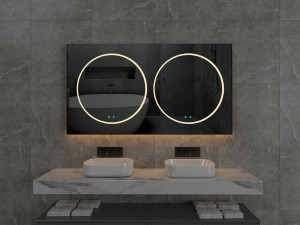LED Ogledalo KASTOR DUO