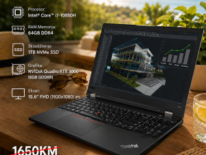 Lenovo ThinkPad P15 i7-10850H; 64GB RAM; 1TB; RTX 3000