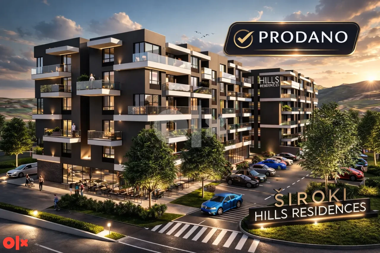 Stan Široki Brijeg 36m2 novogradnja
