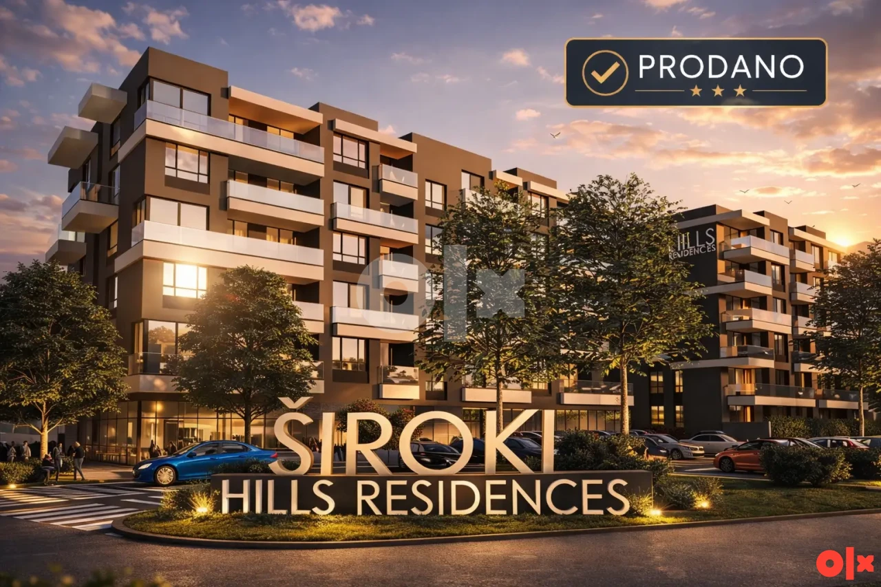 Stan Široki Brijeg 36m2 novogradnja